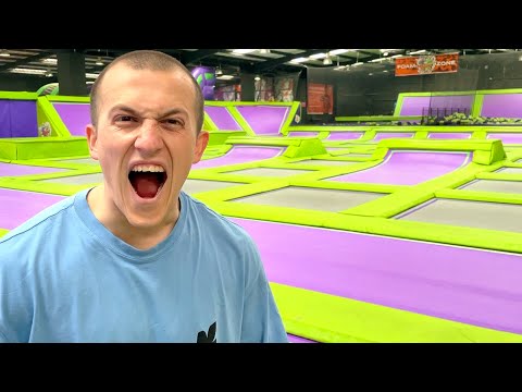 Видео: РАЗМАЗАХМЕ СЕ В БРУТАЛЕН ТРАМПЛИН ПАРК