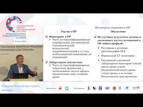Видео: Интенсивная терапия и полипрагмазия в ОРИТ Власенко А.В.