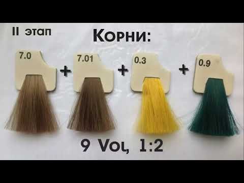 Видео: Окрашивание из рыжего / коричневого в холодный русый / Натуральный цвет волос после осветления