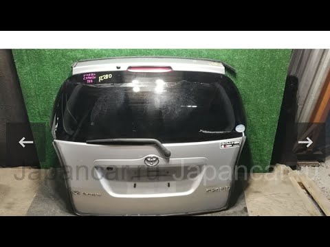 Видео: Toyota Spacio  замена  5 двери.