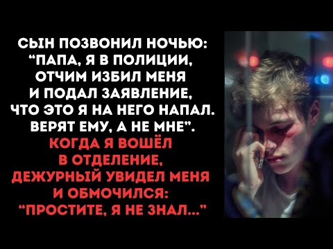 Видео: Сын позвонил ночью: “Папа, я в полиции, отчим избил меня и подал заявление, что это я на него напал.