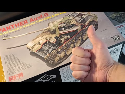 Видео: Обзор на сборную модель RFM Пантера | model Panther RFM 1:35