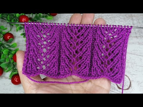 Видео: 80// Ажурные дорожки // Красивый и простой узор