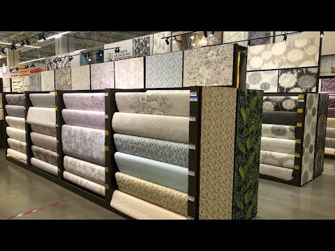 Видео: Обои как в Леруа Мерлен. Свежий обзор и цены на красивые обои из магазина. Каталог обоев МАРТ 2023