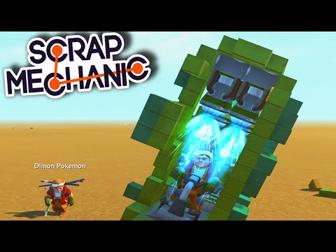 Видео: КРУТЫЕ ПОСТРОЙКИ В СКРАП МЕХАНИК ► Scrap Mechanic