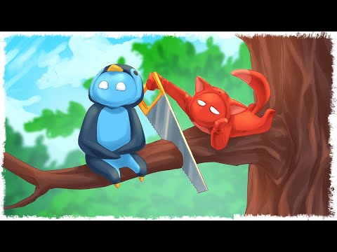Видео: ПОДСТАВА ГОДА!!! УГАР В GANG BEASTS!!!