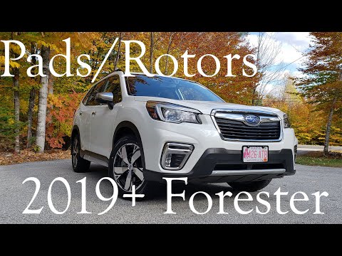 Видео: Как заменить задние тормозные колодки и роторы на Subaru Forester 2019+