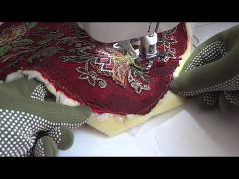 Видео: 8. Стежка тройным стежком.