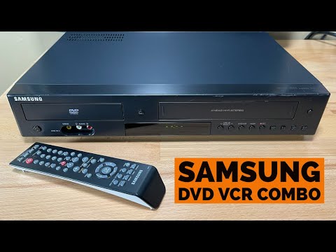 Видео: DVD-видеомагнитофон Samsung DVD-V9800 Combo
