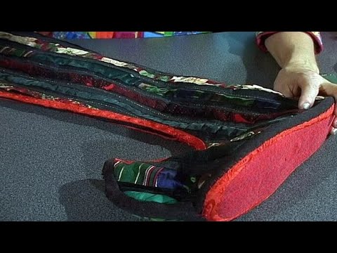 Видео: Шьем высокие лоскутные сапоги используя текстильные остатки. Мастер класс. Татьяна Лазарева