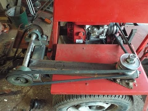 Видео: #41 УГЛОВОЙ РЕМЕННЫЙ ПРИВОД для сено -траво косилки.Часть 1