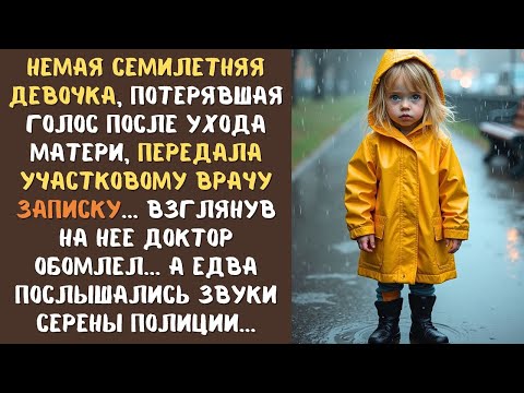Видео: Немая девочка с температурой под 40, передала врачу записку, от которой у него мороз пошел по коже.