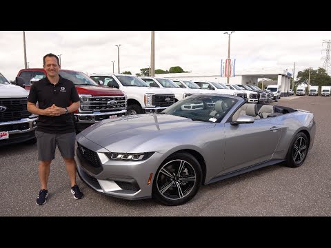 Видео: Является ли Ford Mustang 2024 года ЛУЧШИМ спортивным кабриолетом, чем Mazda Miata?