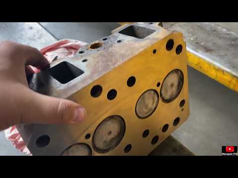 Видео: Забрал головки со шлифовки. Собираем двигатель, почти готов.