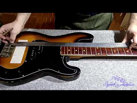 Видео: Penza Precision Bass fretless установка грифа на бас (часть 1)