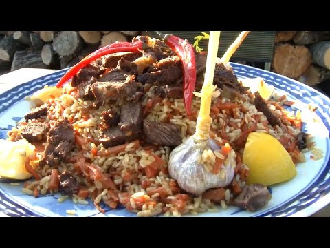 Видео: Готовим таджикский домашний плов #Tajik homemade pilaf