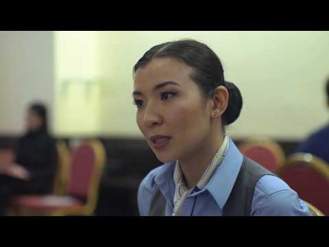 Видео: Как проводится набор бортпроводников в "Эйр Астане"