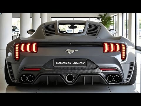 Видео: Ford просто изменил правила игры — встречайте Mustang Boss 429 2026 года!