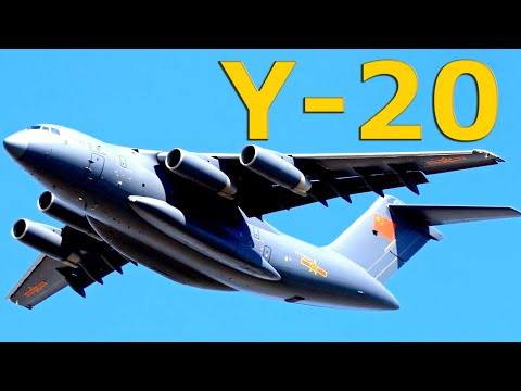 Видео: Китайский транспортный самолёт Y-20 круче всех конкурентов, но уступает одному