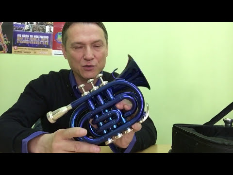 Видео: Что такое "карманная" труба. Pocket trumpet Merano - made in China