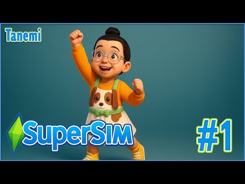 Видео: The Sims 4 SuperSim Challenge #1 Первые навыки