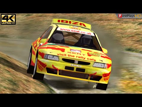 Видео: Mobil 1 Rally Championship (1999) — геймплей на ПК, 4k, 2160p / Windows 10