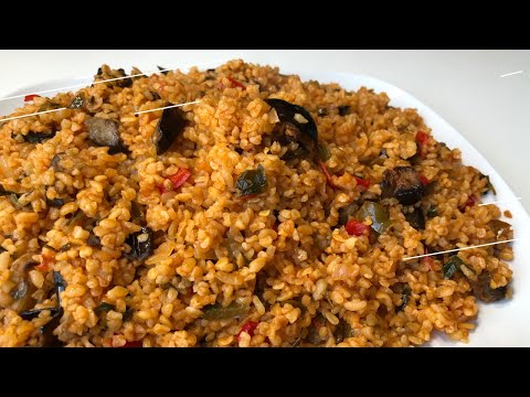Видео: БУЛГУР с ОВОЩАМИ! ЛУЧШИЙ РЕЦЕПТ!