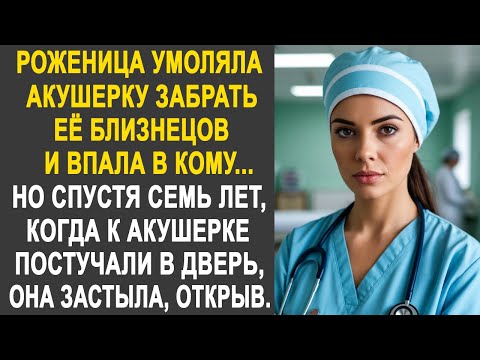Видео: Роженица просила акушерку забрать её близнецов. Но спустя семь лет, когда к акушерке постучались...