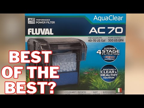 Видео: НОВЫЙ ЛУЧШИЙ аквариумный фильтр: обзор Fluval AquaClear AC 70