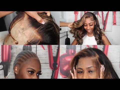 Видео: Детальная настройка парика (выщипывание, горячее расчесывание, подготовка, лысина) + установка па...