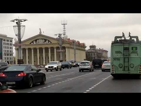 Видео: автобус100 в Минске 