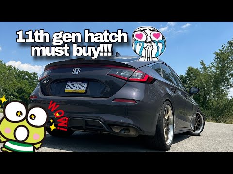 Видео: Установка заднего диффузора Honda Civic Hatchback 11-го поколения YOFER Design