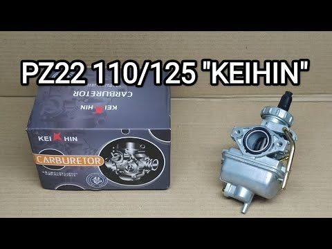 Видео: Карбюратор мото PZ22 "KEIHIN" 110/125 куб Альфа PIT BIKE ATV d22mm. Обзор