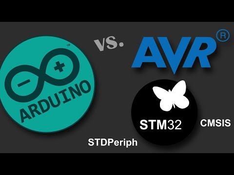 Видео: Тормознутость Ардуино... Сравнение скорости (Arduino vs. AVR vs. STM32)