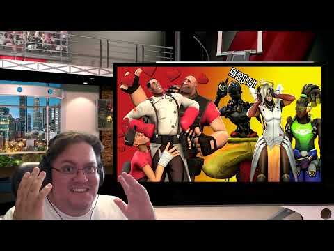 Видео: Реакция на второй эпизод Overwatch против TF2 (перезалив)