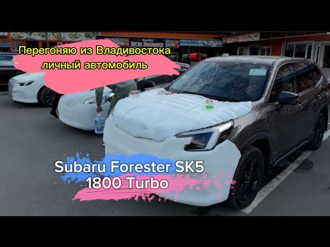 Видео: ПЕРЕГОН ИЗ ВЛАДИВОСТОКА SUBARU FORESTER SK5,1800 cc,ТУРБО.АВТОМОБИЛЬ ПОД ЛИЧНОЕ ПОЛЬЗОВАНИЕ ❗️❗️❗️