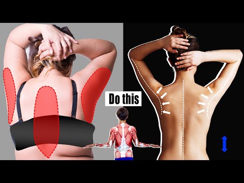 Видео: 10 МИНУТ. Ожог спины - более сильная верхняя и нижняя часть спины / лучшая осанка