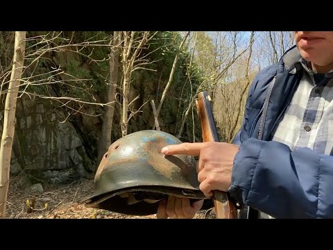 Видео: ПО каске из пистолета 18 ого века!!  Не ТЕСТ!!