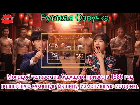 Видео: Молодой человек из будущего привез в1980год волшебную кухонную машинуизменившую историю #дорама#2025