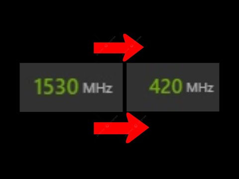 Видео: Почему не падает частота видеокарты  | Видеокарта работает в простое | Не опускается частота!!