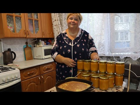 Видео: Кабачковая икра лучше чем в магазине. Заливной пирог с капустой.