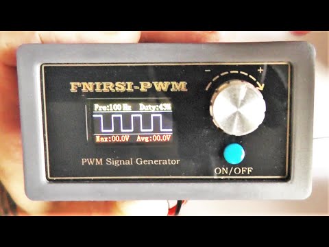 Видео: Доработка, делаем стробоскоп из генератора сигналов FNIRSI PWM Signal Generator до 150 кГц