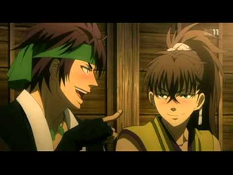 Видео: Совсем не то хакуоки (мечи стаканы на стол).avi