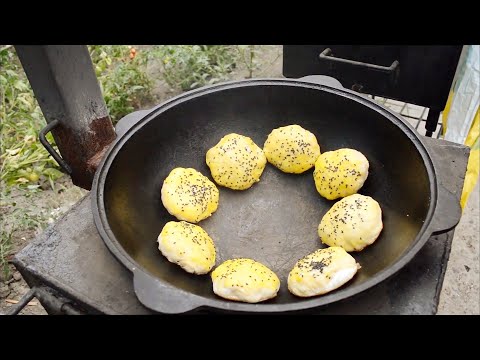 Видео: Так мало кто готовит, а зря! УЗБЕКСКАЯ Казан САМСА как в тандыре. И МЯСО И РЫБА
