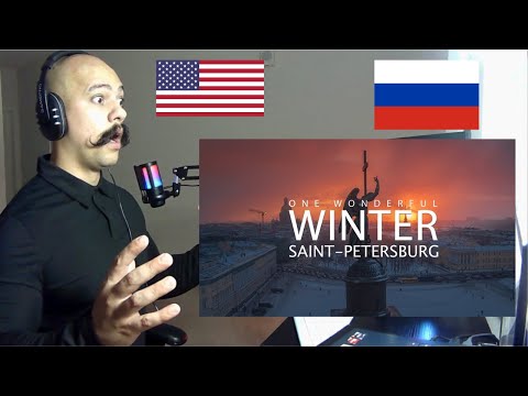 Видео: Reacting to One Wonderful Winter in Saint Petersburg | Настоящая зима в Санкт Петербурге аэросъемка