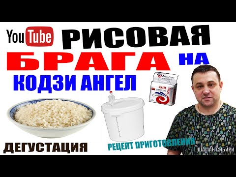 Видео: Рисовая Брага На Дрожжах Кодзи Ангел! Выход Порадовал!