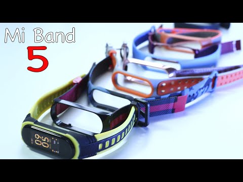 Видео: САМЫЕ ПОПУЛЯРНЫЕ БРАСЛЕТЫ ДЛЯ MI BAND 5! Крутые ремешки с Aliexpress