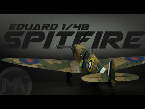 Видео: | ПОЛНАЯ СБОРКА | Eduard 1/48 Spitfire Mk.Ia RAF — модель самолёта