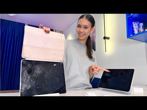 Видео: Купила Новый iPad Air для учёбы с КЛАВИАТУРОЙ / ОБЗОР