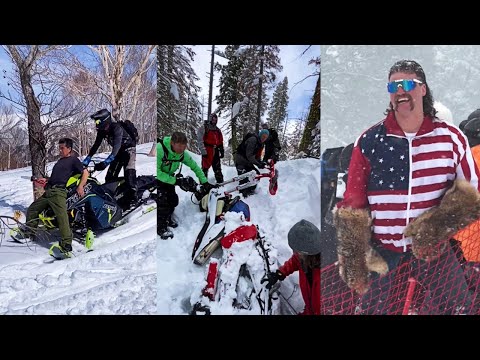 Видео: Победы/провалы INSANE на снегоходах #6 | 2024 год